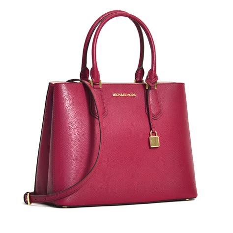 michael kors adele large satchel dimensions|Michael Kors Handbags .